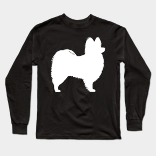 Papillon Silhouette(s) Long Sleeve T-Shirt